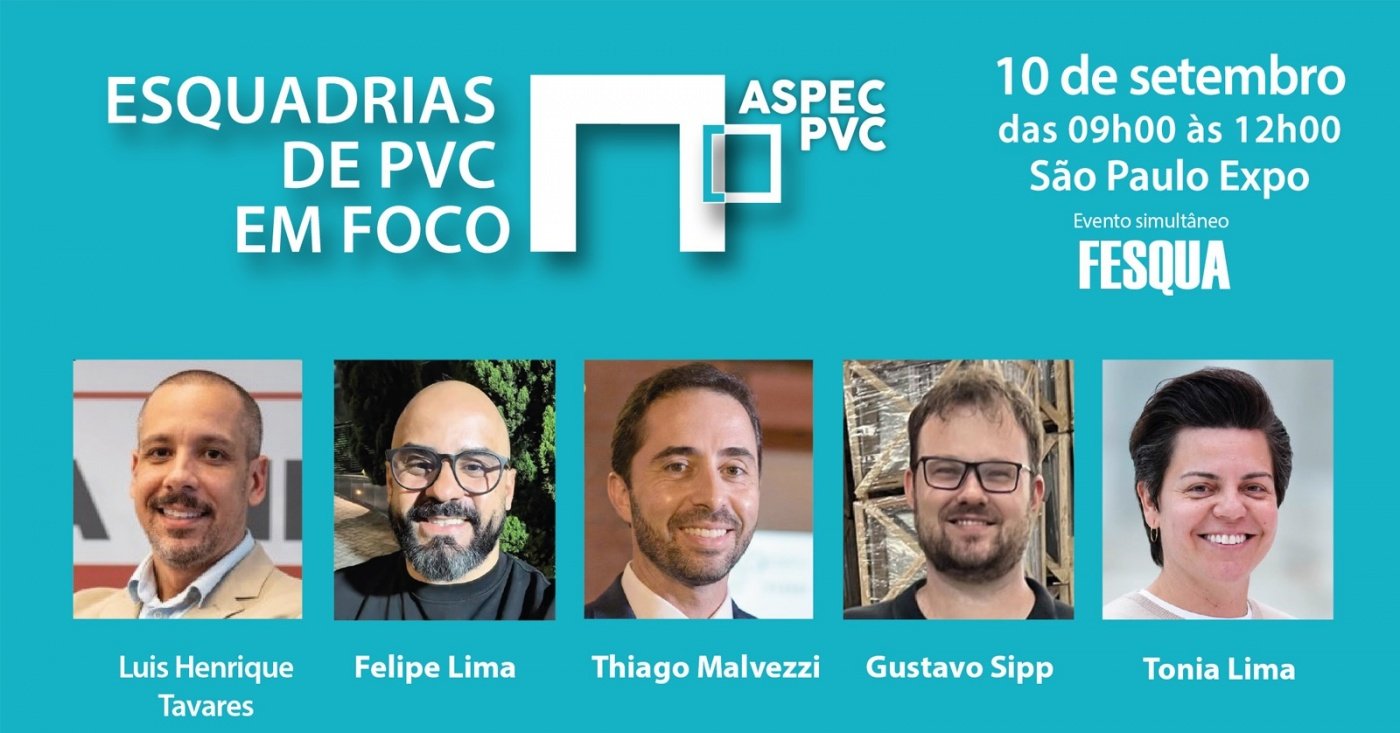 Esquadrias de PVC em Foco